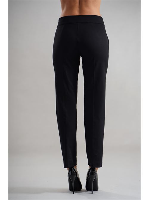 Pantalone punto milano GM by Gai Mattiolo | GM3548NERO